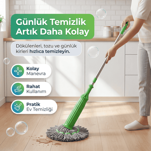 Kendinden Sıkmalı Yeni Nesil Mop